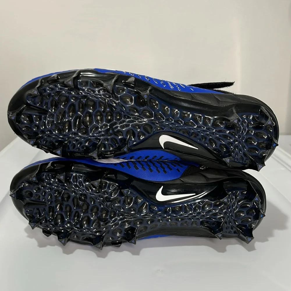 Nike Blue Black White Alpha Men's Football Cleats